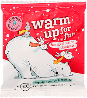 koupelová tableta Warm up for Fun DEins