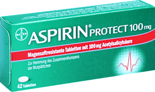 ASPIRIN PROTECT 100 mg magensaftresistente Tabletten ASPIRIN