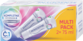 Zubná pasta Kompletná ochrana+ Whitening - 2 x 75 ml Sensodyne
