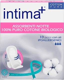 Absorbante de noapte hipoalergenice intima+