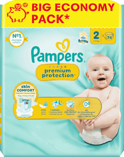 Windeln Premium Protection Gr. 2 Mini (4-8 kg) Big Pack Pampers
