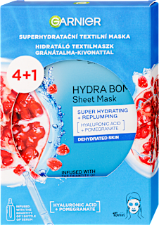 Hidratáló textil arcmaszk csomag GARNIER