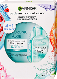 Textilmaszk szett Party Mix 4+1 GARNIER