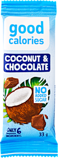 Kókuszos-csokoládés datolyaszelet good calories