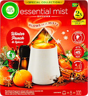 Aroma diffúzor készülék Gyümölcsös téli puncs illattal Air Wick
