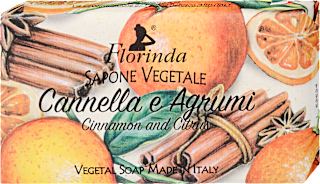 Növényi szappan – Fahéj és citrus Florinda
