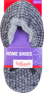 HOME SHOES domácí obuv, velikost 40-41 tmavě šedá Bellinda