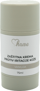 Zaštitna krema protiv iritacije kože – vanilija hawe