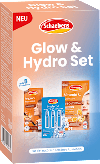 Geschenkset Glow + Hydro 8tlg Schaebens