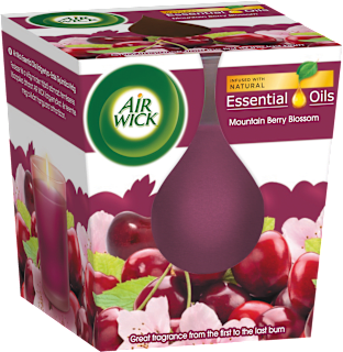 Vonná sviečka v skle Višňový čaj Air Wick