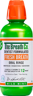 Friss Lehelet szájvíz, alkoholmentes, Enyhén Mentolos íz The Breath Co