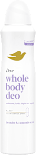 whole body deodorant sprej Lavender&Chamomile  Dove