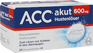 ACC akut 600 mg Hustenlöser Brausetabletten ACC