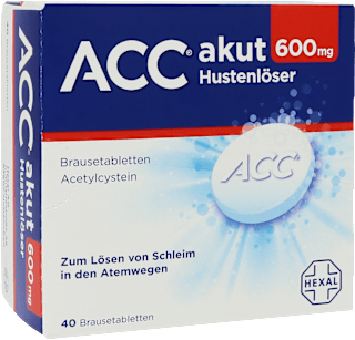 ACC akut 600 mg Hustenlöser Brausetabletten ACC