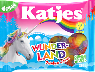Fruchtgummi Wunderland Rainbow-Edition Katjes