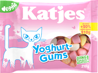 Fruchtgummi Yoghurt-Gums Katjes