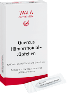 WALA Quercus Hämorrhoidalzäpfchen (10x2 g) WALA