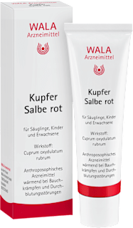 WALA Kupfer Salbe rot, 10g enthält 40 mg Cuprum oxydulatum rubrum WALA