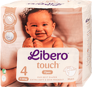 Touch pelenka 4-es méret, 7-14 kg Libero