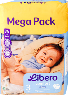 Comfort pelenka 3-as méret, 5-8 kg Libero