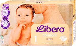 Comfort pelenka 1-es méret, 2-5 kg Libero
