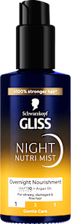 sprej na vlasy Night Nutri Mist Schwarzkopf GLISS