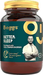 kapsle better sleep Marek Dvořák Beggs