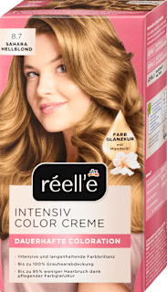 Haarfarbe 8.7 Sahara Hellblond réell‘e