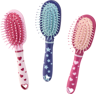 Kinderbürste mit Entwirrfunktion ebelin