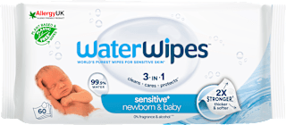 Detské vlhčené utierky sensitive Newborn & Baby 3-in-1 WaterWipes