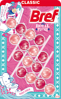 Tuhý WC blok Classic Royal Flush Shiny Joker  Bref