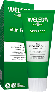 Skin Food negovalni čistilni balzam za suho kožo 2 v 1 WELEDA