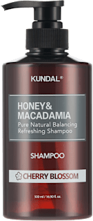 Honey & Macadamia šampon na vlasy Cherry Blossom KUNDAL