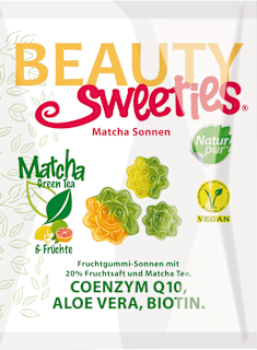 Żelki słoneczka koenzym Q10, biotyna, aloes Beauty Sweeties