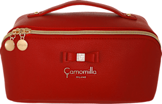Toaletna torbica – živo rdeča Camomilla