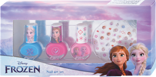 Darčekové balenie Frozen Nail art set FROZEN