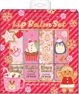 Set natalizio balsami labbra simplepleasures