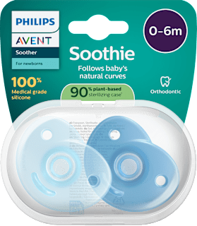 Duda Soothie - modra, 0-6 m PHILIPS AVENT