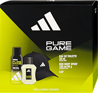 Férfi EdT, deo spray és baseball sapka ajándékcsomag adidas