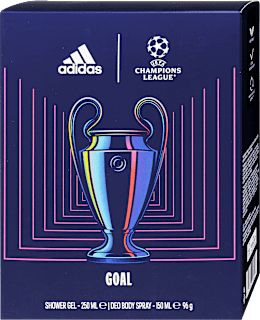 UEFA férfi tusfürdő és deo spray ajándékcsomag adidas