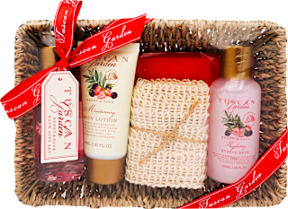 Fürdőszett ajándékcsomag TUSCAN Garden