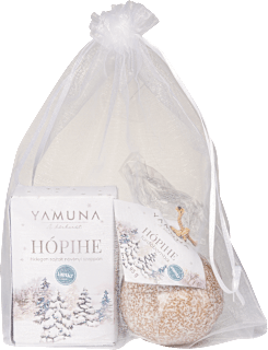 Hópihe szappan és fürdőbomba ajándékcsomag Yamuna