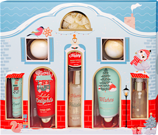 Fürdőszett ajándékcsomag Holidy Delights