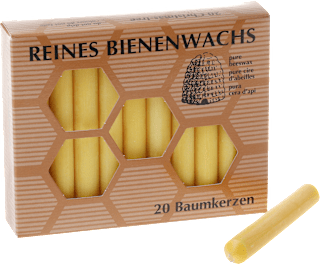 Christbaumkerze Reines Bienenwachs Steinhart KERZEN