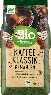 Bio őrölt kávé, klasszikus dmBio