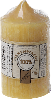 Stumpenkerze Struktur 90/45 mm Steinhart KERZEN