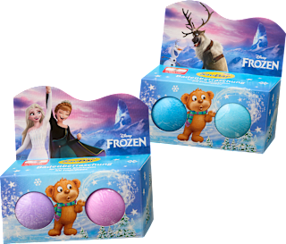 Šumeće kugle za kupanje Frozen + igračka iznenađenja, više vrsta SauBär