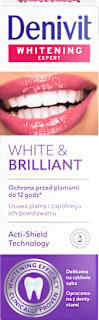 Fogfehérítő krém White&Brillant Denivit