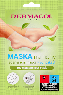 regenerační maska na nohy v ponožkách Dermacol