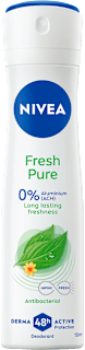 fresh pure - dezodorans u spreju NIVEA